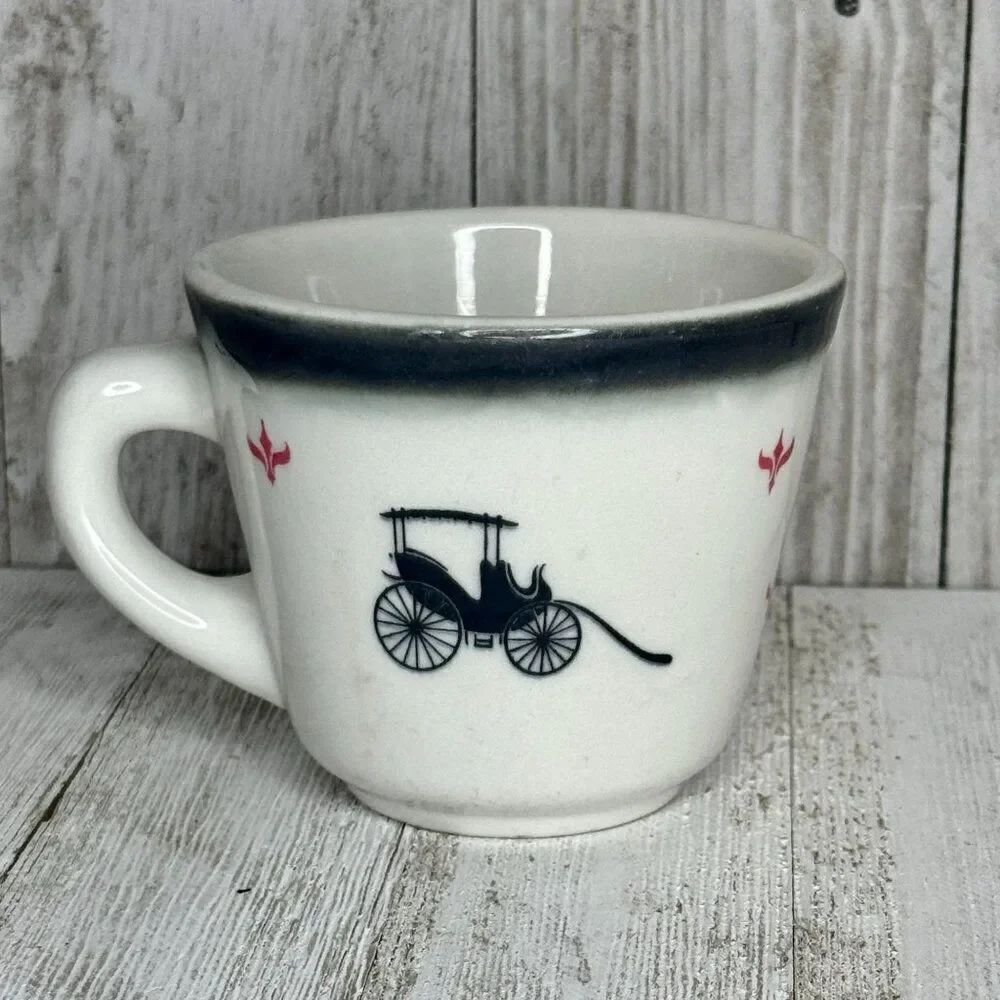 Vintage Wellsville China Char-Steakhouse Coffee Cup Restaurantware Mug